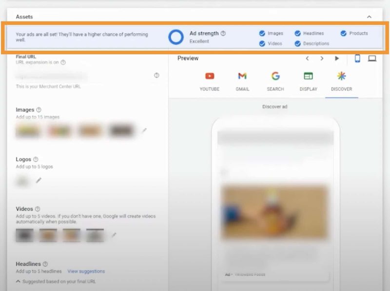 בחנו את ציון גוגל פרפרומנס 