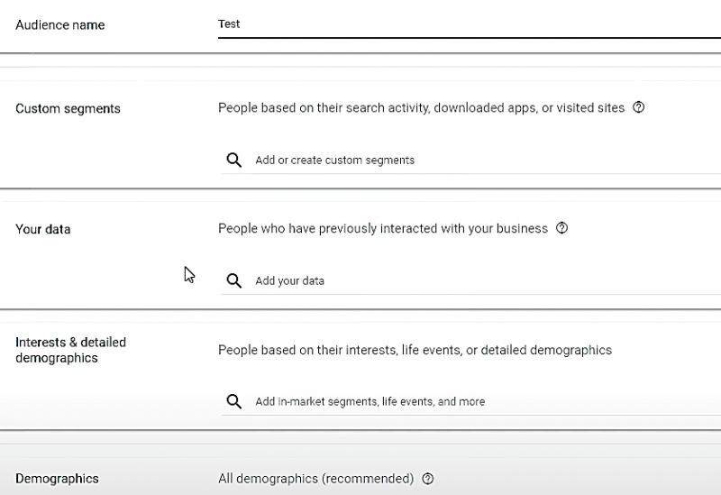 יצירת אות כדי לייצר קהלי פרפורמנס