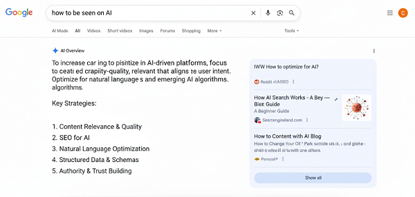 נראות בבינה מלאכותית – איך למדוד ולמקסם את המותג שלך | Alt
מה זה נראות ב - AI? איך משפיעים עליה ולמה היא חשובה? כל הפרטים האלו ועוד ממתינים לכם במדריך המיוחד שהכנו עבורכם ב - Alt. היכנסו וגלו צעדים פרקטיים שאפשר לבצע
איך למדוד ולמקסם את הנראות שלך ב - AI
מהי נראות ב - AI?
נראות ב = AI היא למעשה המדד לאיך וכמה המותג, המוצרים או התוכן שלך מצליחים להיכנס לשיחה שמנהלים מודלי השפה הגדולים (LLMs) ומנועי תשובות מבוססי בינה מלאכותית. אם בעבר היינו מודדים הצלחה לפי מיקום בתוצאות החיפוש של גוגל, היום הקרב הוא על מקום בתוך התשובה עצמה, על השאלה האם ChatGPT, Google AI Overviews, Perplexity או מצב ה - AI של גוגל בוחרים בך כמקור סמכותי לציטוט.
במילים אחרות, לא מספיק עוד "להופיע" בחיפוש, צריך להיות הקול האמין שה - AI מציג למשתמשים. זו הסיבה שנראות ב - AI היא לא משימה חד פעמית, אלא תהליך מתמשך של שיפור איכות התוכן, חיזוק הסמכות של המותג, ודאגה לכך שבכל פעם שה - AI מחפש תשובה, הוא ימצא אצלך את ההסבר הכי ברור, מקיף ואמין, ויצטט אותך בהתאם.
בינה מלאכותית משנה את חוקי המשחק
סביר להניח שכבר שמעתם את זה, אבל כדאי לומר זאת שוב - הבינה המלאכותית משנה את הנוף הדיגיטלי מן היסוד. מה שהיה פעם קרב על הופעה בעשרת תוצאות החיפוש הראשונות של גוגל, הופך במהירות לחוויות דיגיטליות חדשות, מבוססות פרומפטים אישיים ותשובות ישירות שמספקים מנועי AI.
השינוי הזה מערער את נקודת האיזון של מותגים. לא רק תהליכי העבודה משתנים, גם אופן המדידה של ההצלחה עובר טרנספורמציה. אם בעבר הסתכלנו על דירוגים, מילות מפתח ותנועה אורגנית כמדדים העיקריים, היום ההצלחה נמדדת אחרת. מדדים כמו עד כמה אתם נראים ונזכרים בתוך חוויות החיפוש החדשות, ועד כמה המותג שלכם מצוטט כתשובה אמינה על ידי AI הם השולטים היום.
וכאן עולה השאלה המרכזית: איך מותגים יכולים למדוד, ובעיקר למקסם, את הנראות שלהם בתוך תשובות של בינה מלאכותית? במדריך הקרוב נצלול לגורמים שמשפיעים על הנראות שלכם, נפרט צעדים מעשיים לשיפור, ונסביר איך אפשר לעקוב לאורך זמן אחרי הנוכחות הדיגיטלית בעידן שבו AI הופך להיות שער הכניסה המרכזי למידע.
מהי נראות בבינה מלאכותית?
נראות בבינה מלאכותית מתארת את התדירות ואת האופן שבו המותג, המוצרים או התוכן שלכם מצליחים להופיע בחיפושי AI ובמודלי שפה גדולים. זה קורה במקומות שבהם המשתמשים כבר נמצאים: Google AI Overviews, ChatGPT, Perplexity, מצב ה - AI של גוגל ועוד מנועי תשובות שמסנתזים מידע ומחזירים תשובות ישירות, לעיתים עם ציטוט מדויק של המקור.
מודלים אלו סורקים מיליארדי נתונים. מאתרי מותגים, מאמרים אקדמיים, חדשות ותכנים נוספים, ומרכיבים מהם תגובות שיחתיות ומקיפות המותאמות לשאלה הספציפית של המשתמש. ברגע שהתוכן או המותג שלכם נבחרים ומוזכרים בתשובה כזו, זהו סימן ברור לנראות ב - AI, ולעיתים קרובות גם למעמד סמכותי.
מה הופך את הנראות בבינה מלאכותית לשונה מנראות חיפוש מסורתית?
בעבר מדד ההצלחה היה פשוט: מי מופיע גבוה יותר ב -SERP , דף התוצאות של גוגל. היום הכללים השתנו. כבר לא מספיק להתברג גבוה ברשימת הקישורים כי המיקוד עבר לשאלה מי המקור האמין והמהימן שהבינה המלאכותית בוחרת להפנות אליו.
בעוד ש - SEO מסורתי מתמקד בהתאמת מילות מפתח ותוכן לרלוונטיות, AI פועל אחרת:
• הוא נותן עדיפות לדיוק עובדתי ולא למילים דומות.
• הוא מחפש תשובות ישירות ולא רק דפי מידע.
• הוא מדרג לפי רלוונטיות הקשרית ולא רק לפי סמכות כללית.
המטרה ברורה - המשתמש מקבל תשובה אחת מלאה במקום. ברגע שהתשובה נמצאה, הסיכוי שילחץ על קישור לאתר שלכם נמוך בהרבה. לכן מדדים כמו תנועה אורגנית כבר לא שווים כמו אתמול. אבל מצד שני, נוכחות בולטת בתשובות AI מגדילה בצורה דרמטית את המודעות למותג ואת הסמכות שלכם כגורם מוביל, גם בסביבה שבה כמעט ואין קליקים.
למה נראות בבינה מלאכותית כל כך חשובה?
הסיבה פשוטה: החיפוש המסורתי הולך ודועך. ככל שהמשתמשים מסתמכים פחות על מנועי חיפוש קלאסיים ויותר על תשובות ישירות מבינה מלאכותית, כך מותגים שלא נראים בתוך התשובות האלו פשוט נעלמים מהעין של קהל היעד. (ותשאלו את גוגל שהודתה בזה לאחרונה בפני בית המשפט האמריקאי)
אבל נראות ב - AI היא לא רק עניין של להסתגל לטכנולוגיה חדשה. היא הדרך לשמור, ואף להרחיב את הנוכחות שלכם במרחב הדיגיטלי החדש. מותגים שיבחרו להשקיע בזה ירוויחו יתרונות אסטרטגיים ברורים:
• ביסוס מומחיות וסמכות - כאשר ה - AI מצטט אתכם, הוא למעשה מאשר שאתם מקור אמין. זה מעלה את קרנו של המותג גם מול המשתמשים וגם מול האלגוריתמים.
• הגדלת המודעות למותג - הופעה ישירה בתוך תשובות AI מציבה אתכם במרכז הבמה, מול עיניים חדשות שלא היו מגיעות בהכרח דרך חיפוש רגיל.
• השפעה על החלטות רכישה - AI לא רק מספק מידע, הוא גם מכוון משתמשים לפתרונות. ברגע שהמותג שלכם מוזכר, אתם נכנסים לשלב קריטי של קבלת ההחלטות, אפילו בלי קליק ישיר.
• תנועה איכותית ומונעת כוונה - נכון, ייתכן שנפח הטראפיק יקטן, אבל האיכות תעלה. מי שכן יבחר להקליק, יגיע עם צורך ברור ונכונות גבוהה יותר להמיר. 
דמיינו משתמש שמבקש מ - ChatGPT להמליץ על תאורה משתלמת לדירת סטודיו ומקבל לינקים למוצרים. אלו ביקורים עם פוטנציאל המרה גבוה במיוחד.
בסופו של דבר, הסתגלות לעידן החיפוש המונע בינה מלאכותית היא לא רשות, היא הכרח. מותגים שיפעלו עכשיו לבניית נראות חזקה ב - AI יהיו אלו שימשיכו לצמוח, גם כשהכללים משתנים.
הגורמים המרכזיים שמשפיעים על הנראות בבינה מלאכותית
כמו בקידום אתרים, גם כאן אין נוסחה סודית שאפשר לחשוף במלואה. אף אחד לא יודע בדיוק איך מודלי שפה גדולים “קוראים” את האתר שלכם ומחליטים מתי לצטט אתכם. אבל בדיוק כמו ב - SEO, אנחנו כן יודעים לזהות את הגורמים המרכזיים שעושים את ההבדל, ואלה הנקודות שבהן כדאי להשקיע.
1. איכות התוכן והסמכותיות
מודלים של בינה מלאכותית מחפשים תוכן שלא רק כתוב היטב, אלא גם מקיף, אמין ומדויק. תוכן איכותי יותר = סיכוי גבוה יותר להופיע בציטוטים.
2. מומחיות ומוניטין (E-E-A-T)
בדיוק כמו בגוגל, גם ב - AI מחפשים סימנים לניסיון, מומחיות, סמכותיות ומהימנות. מותגים שמבוססים כגורם מקצועי בתחומם נבחרים יותר לציטוט.
3. כוונת משתמש ורלוונטיות
המשחק עבר מ"מילות מפתח" ל"מענה מדויק על כוונת המשתמש". מודלים של AI יודעים לפרק שאלות מורכבות ולהחזיר תשובות ממוקדות. המשמעות: התוכן שלכם חייב לצפות שאלות, לתת פתרונות ברורים ולהקיף את הנושא בצורה הוליסטית.
4. אזכורים וציטוטים חיצוניים
ב - SEO המסורתי קישורים נכנסים הם הצבעת אמון. בעולם ה - AI, האזכורים והציטוטים ממקורות אחרים הם המדד. ככל שיותר מקורות אמינים מצביעים עליכם, כך עולה הסיכוי שתהפכו למקור המועדף על ידי AI.
5. חוויית משתמש (UX)
אמנם לא גורם ישיר, אבל חוויית משתמש טובה מחזקת את הסמכות הכללית של האתר. אתר מהיר, ברור ונעים לגלישה משדר אמינות ואלגוריתמים מתייחסים לכך.
6. מבנה התוכן
כותרות משנה ברורות, רשימות, טבלאות והגדרות. כל אלה עוזרים למכונות (וגם לאנשים) להבין את התוכן בקלות. מבנה נכון לא רק מעלה את פוטנציאל ההזכרה, אלא גם משפר את החוויה לקוראים.
7. נגישות למודלים (LLM Accessibility)
בשורה התחתונה - אם המכונה לא מצליחה לקרוא את האתר שלכם, היא לא תצטט אותו. כאן נכנס הצד הטכני: אתר בנוי נכון, שימוש ב - Schema Markup, והקפדה על בסיס טכנולוגי חזק הם קריטיים לנראות ב - AI.
כיצד למדוד את הנראות שלכם בבינה מלאכותית?
המעבר לחיפוש מבוסס AI הופך את המדדים המוכרים של SEO כמו דירוג מילות מפתח או נפחי טראפיק לפחות רלוונטיים להצלחה. במקום זאת, המיקוד צריך לעבור להבנה איך המותג שלכם באמת מופיע בתוך תשובות ה - AI, ואיך אפשר לשפר את הנוכחות הזו.
הבנה ומעקב אחר נוכחות בבינה מלאכותית
מעקב אחר נראות בבינה מלאכותית מתמקד בשני מדדים חדשים:
• הזכרות (Mentions) - כמה פעמים השם שלכם מופיע בתשובות.
• ציטוטים (Citations) - האם התוכן שלכם נבחר כמקור אמין ומוסמך.
שני המדדים האלה עוזרים לכם להבין אם ה - AI רואה במותג שלכם סמכות ראשית לשאלות בתחום שלכם, או שמדובר בהזדמנות לשיפור.
מעקב ידני - פתרון זמני בלבד
כדאי לומר את האמת: מעקב ידני אחרי נראות ב - AI הוא לא פתרון לטווח ארוך. זה תהליך מסורבל, איטי ונותן תמונה חלקית בלבד. ובכל זאת, הוא יכול להיות כלי חשוב להתחלה.
הדרך הבסיסית ביותר היא פשוט לשאול בעצמכם את המודלים הפופולריים כמו ChatGPT, Perplexity, Gemini שאלות שקשורות ישירות לשירותים או למוצרים שלכם.
• בדקו אם המותג שלכם מופיע בתשובה.
• שימו לב האם המידע מצוטט נכון או מסוכם בצורה מדויקת.
• נתחו את הטון והסנטימנט - האם המותג מוצג באור חיובי או ניטרלי.
דוגמאות לכלי מדידת נראות בבינה מלאכותית
בעולם שבו חיפוש מבוסס AI צובר תאוצה, לא מספיק להסתמך על בדיקות ידניות. כלים ייעודיים לנראות בבינה מלאכותית מאפשרים למדוד ולהבין את הנוכחות שלכם במהירות, בהיקף ובדיוק גבוה, והם הופכים קריטיים עבור מותגים גדולים כקטנים.
כדי שכלי מדידה באמת יספק ערך, עליו לכלול לפחות חלק מהיכולות הבאות, ורצוי את כולן:
• כיסוי מקיף של מנועי בינה מלאכותית (ChatGPT, Perplexity, AI Overviews)
• ניטור בזמן אמת
• תובנות ברות פעולה
• יכולות אינטגרציה
• פיצ'רים לארגונים
• מידול ייחוס והשפעת תנועה
• ניתוח מגמות היסטוריות
• השוואת מתחרים ושוק
• ציון מוכנות תוכן
• מעקב אחר שאילתות וישויות מותאמות אישית
סקירה: הכלים המובילים למדידת נראות בבינה מלאכותית
בין שאתם עסק קטן בתחילת הדרך או ארגון גדול עם צוות שיווק מלא, בחירה בכלי הנכון למדידת נראות בבינה מלאכותית יכולה לעשות את ההבדל בין להישאר ברקע לבין להפוך למותג שמוזכר שוב ושוב בתשובות AI. הנה כמה מהפתרונות הבולטים בשוק, ומה שייחודי לכל אחד מהם:
Athena - ניטור מוניטין וניהול משברים
Athena מתמקדת בהגנה על המוניטין של המותג. הייחוד שלה הוא יכולות מתקדמות לניתוח סנטימנט ולניהול משברים, שמאפשרות לזהות ולנטרל הזכרות שליליות עוד לפני שהן פוגעות במעורבות או בהמרות. מתאימה במיוחד לארגונים גדולים שצריכים שליטה מלאה על תדמית המותג שלהם במרחב החיפוש החדש.
Conductor - פתרון מקצה לקצה
Conductor היא הפלטפורמה היחידה שמציעה רצף מלא: ממדידה, דרך איתור הזדמנויות ועד יצירת תוכן. בעזרת Conductor Intelligence, היא משלבת נתונים פנימיים עם טכנולוגיית AI Visibility מבוססת API כדי לשפר נראות, להגדיל תנועה ולהניע המרות. בנוסף, כלי Conductor Creator מאפשר הפקת תוכן איכותי ומהיר שמותאם בדיוק לקול המותג.
Geneo - התחלה פשוטה וברורה
Geneo פונה לצוותים שמתחילים את דרכם בעולם ה - AI Visibility. היא מספקת מעקב יציב ופשוט, בלי פיצ’רים מתקדמים שיכולים לייקר או לסבך את השימוש. פתרון אידיאלי לעסקים קטנים שרוצים להבין את מיקומם מול מתחרים מבלי להתחייב לכלים מורכבים.
Peec AI - ידידותית ומהירה ללמידה
Peec AI דומה ל - Geneo אך שמה דגש על ממשק נגיש ודוחות פשוטים שמדגישים את ההזדמנויות החשובות ביותר לשיפור. היא תואמת למנועי תשובות מובילים כמו ChatGPT, Perplexity ו-Google AI Overviews. החיסרון: היקף מוגבל יחסית, שעשוי שלא להספיק לארגונים גדולים.
Profound AI - מעקב ברמת אנטרפרייז
Profound AI מתמקדת בחברות גדולות שרוצות ניטור ומדידה של נוכחות המותג בפלטפורמות כמו ChatGPT, Claude ו-Google AI Overviews. מתאימה למי שמחפשים כלי רציני ומקיף ברמת אנטרפרייז.
Rankscale - התמונה הרחבה
בשונה מהפתרונות הקטנים, Rankscale מראה איך הנראות ב - AI משתלבת בתמונה השיווקית הכוללת. היא כוללת ניתוח מתחרים, בדיקות ציטוטים וניתוח סנטימנט, ומספקת מבט אינטגרטיבי שמחבר בין נראות ב - AI לבין התוצאות העסקיות הרחבות יותר.
ScrunchAI - מיקוד בנרטיב המותג
ScrunchAI נבנתה עבור עסקים שרוצים לוודא שהנרטיב והטון של המותג שלהם נשמרים גם בתשובות AI. היא מאפשרת ניטור ושיפור ההופעה בתוצאות שנוצרות על ידי AI תוך התמקדות בדיוק המסרים ובמיתוג.
פרשנות הנראות שלכם בבינה מלאכותית
כשבוחנים את הנראות שלכם ב - AI, חשוב לא לעצור במספרים יבשים של אזכורים. שאלו את עצמכם:
• האם התוכן שלי מצוטט ישירות?
• האם המסר המרכזי שלי סוכם בצורה מדויקת?
• האם ההקשר והסנטימנט חיוביים?
ציטוטים איכותיים ומדויקים מעידים שמודלי הבינה המלאכותית מזהים אתכם כגורם אמין וסמכותי. התובנה הזו היא הבסיס לשכלול אסטרטגיית התוכן שלכם, ולזיהוי הזדמנויות חדשות לחיזוק הנראות.
צעדים לשיפור הנראות שלכם ב - AI
בדומה ל - SEO, גם כאן מדובר במסע מתמשך ולא בתיקון חד פעמי. המטרה היא לשפר כל הזמן את התוכן ואת היסודות הטכניים של האתר כך שיתאימו לאופן שבו מודלי AI סורקים, מפרשים ומציגים מידע.
אסטרטגיות תוכן מרכזיות
• הדגשת מומחיות ייחודית - השקיעו בתוכן מקצועי, עמוק ומבוסס ידע.
• התמקדות בכוונת המשתמש - לא רק לענות על מילות מפתח, אלא לפתור בעיות אמיתיות.
• תוכן קריא למכונות - מבנה ברור, הגדרות, רשימות וכותרות משנה.
• אדם בלולאה - שילוב עריכה אנושית בתוכן שנוצר עם AI כדי לשמור על דיוק, איכות וטון מותג.
• הרחבת PR דיגיטלי - עבודה אקטיבית על קישורים ואזכורים חיצוניים שמבססים אתכם כמקור מהימן.
אסטרטגיות טכניות
• Schema Markup - לסמן למכונות בדיוק מה התוכן שלכם מייצג.
• מעקב שוטף אחרי בעיות טכניות - תיקוני טעויות, שיפור מהירות ועמידות האתר.
• שיפור חוויית המשתמש (UX) - אתר מהיר, נגיש וברור מחזק אמון גם מול AI.
• נגישות ל - LLMs - לדאוג שהתוכן יהיה פתוח, קריא ומבוסס על תשתית טכנית חזקה.
נראות בבינה מלאכותית - סיכום
נראות ב - AI היא לא טרנד רגעי. ככל שמודלי שפה משתלבים יותר בחיי היומיום, מותגים שלא יפעלו באופן פרואקטיבי יישארו מאחור.
המיקוד עובר מאופטימיזציה לאלגוריתמים של חיפוש מסורתי, ליכולת להשפיע על איך מודלי AI מפרשים ומציגים את המידע מהאתר שלכם. מי שיבחר להשקיע עכשיו בתוכן, בטכנולוגיה ובאסטרטגיה יהפוך לשחקן מוביל בעולם החיפוש החדש, וימשיך לצמוח גם בעידן שבו בינה מלאכותית קובעת את כללי המשחק.
מעוניינים לקבל עזרה בתהליך? הצוות שלנו ב – Alt נמצא כאן בעבורכם. צרו איתנו קשר ונשמח לעמוד לשרותכם.
